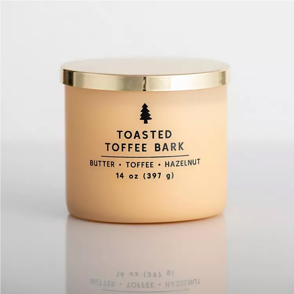 Toasted Toffee Bark Triple Wick Jar Candle